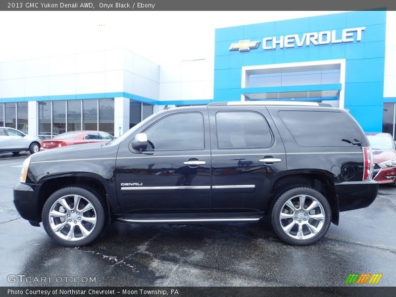 Onyx Black / Ebony 2013 GMC Yukon Denali AWD