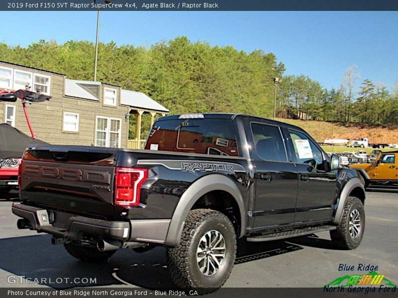 Agate Black / Raptor Black 2019 Ford F150 SVT Raptor SuperCrew 4x4
