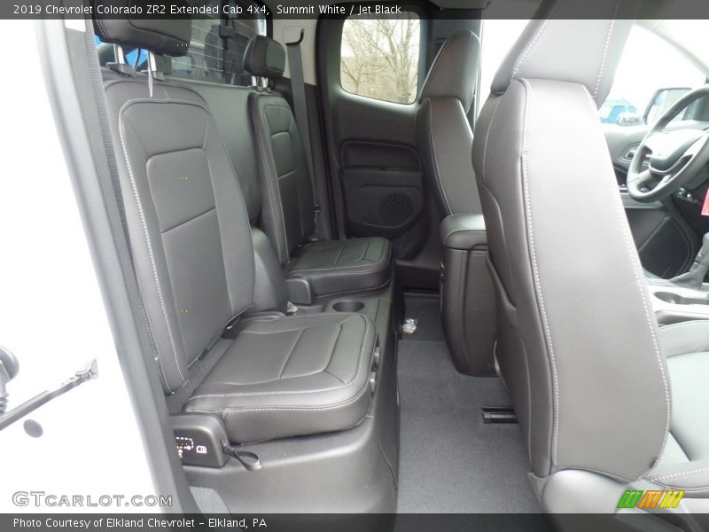 Rear Seat of 2019 Colorado ZR2 Extended Cab 4x4