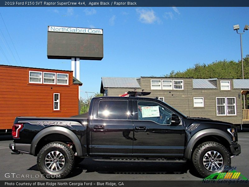 Agate Black / Raptor Black 2019 Ford F150 SVT Raptor SuperCrew 4x4