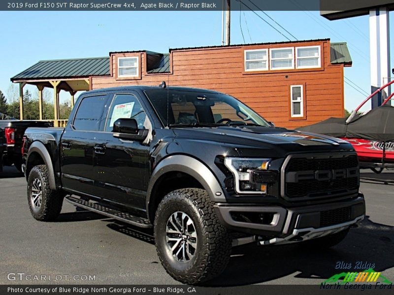 Agate Black / Raptor Black 2019 Ford F150 SVT Raptor SuperCrew 4x4