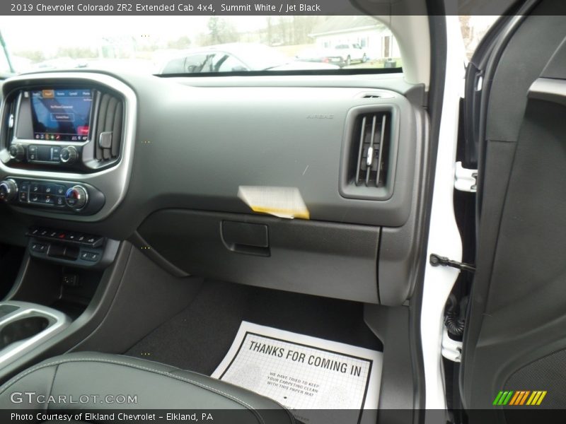 Summit White / Jet Black 2019 Chevrolet Colorado ZR2 Extended Cab 4x4