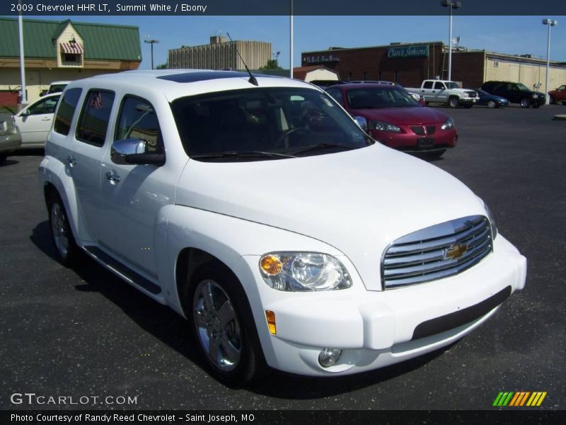 Summit White / Ebony 2009 Chevrolet HHR LT