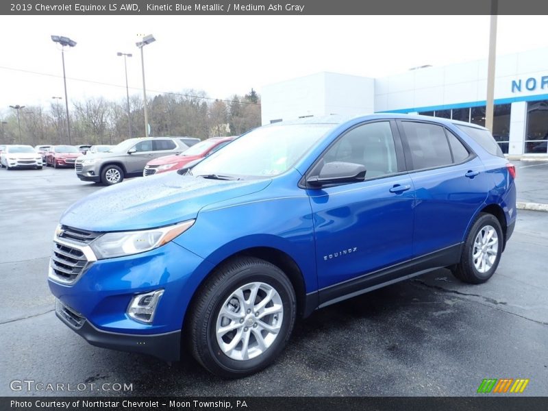 Kinetic Blue Metallic / Medium Ash Gray 2019 Chevrolet Equinox LS AWD