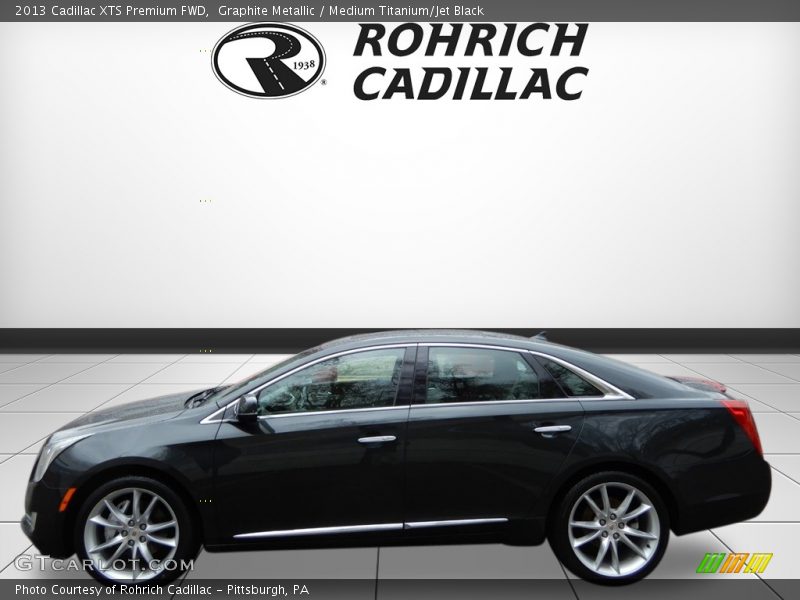 Graphite Metallic / Medium Titanium/Jet Black 2013 Cadillac XTS Premium FWD