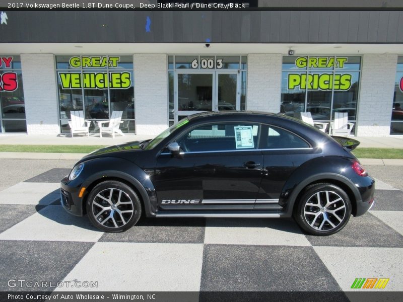 Deep Black Pearl / Dune Gray/Black 2017 Volkswagen Beetle 1.8T Dune Coupe