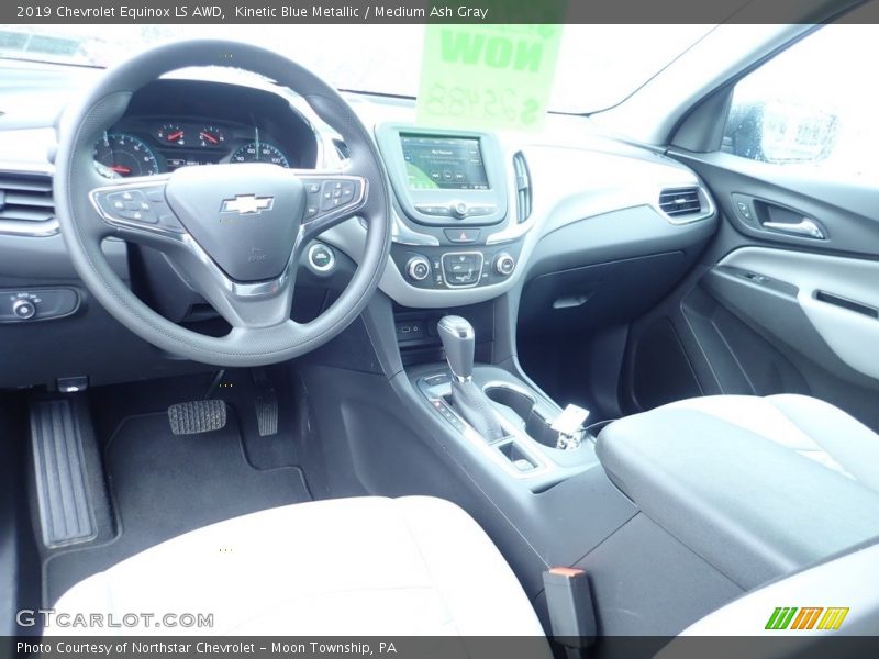 Kinetic Blue Metallic / Medium Ash Gray 2019 Chevrolet Equinox LS AWD