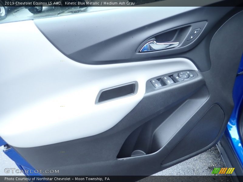 Kinetic Blue Metallic / Medium Ash Gray 2019 Chevrolet Equinox LS AWD