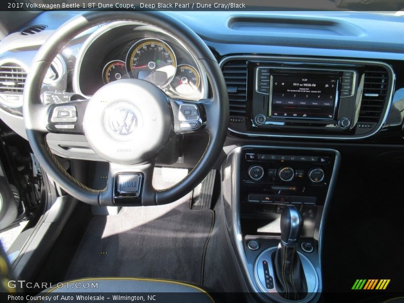 Deep Black Pearl / Dune Gray/Black 2017 Volkswagen Beetle 1.8T Dune Coupe