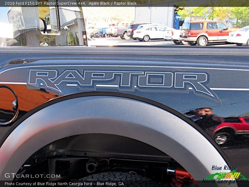 Agate Black / Raptor Black 2019 Ford F150 SVT Raptor SuperCrew 4x4