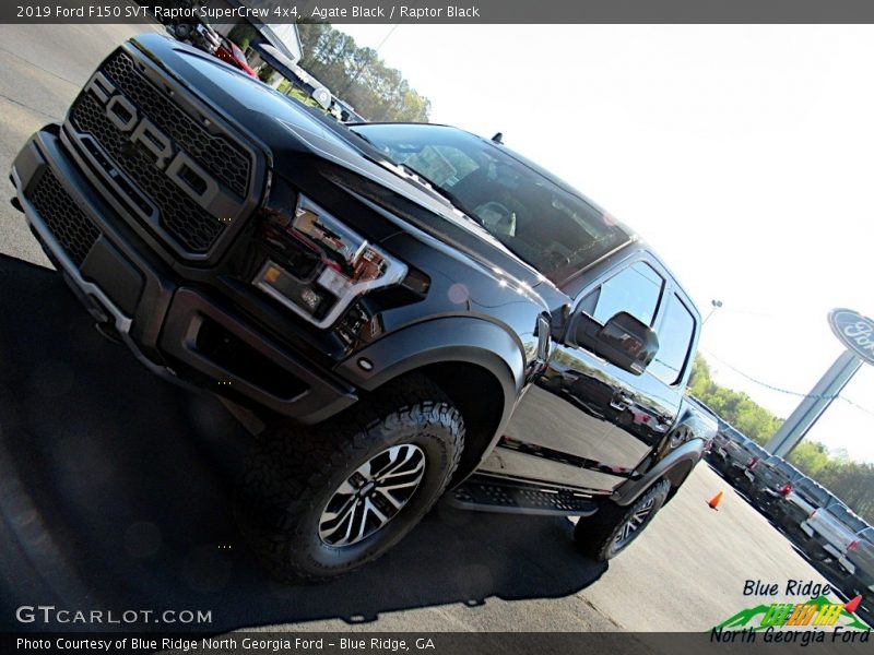 Agate Black / Raptor Black 2019 Ford F150 SVT Raptor SuperCrew 4x4