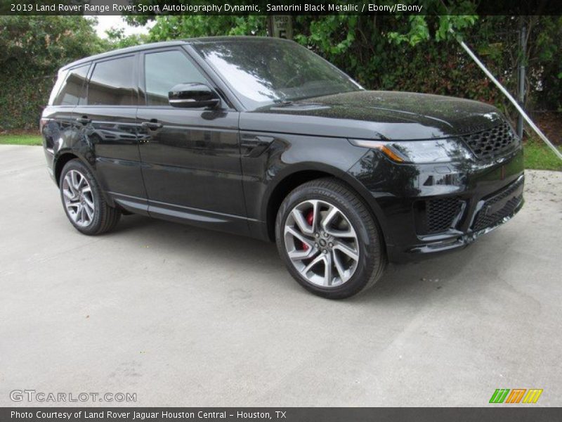 Santorini Black Metallic / Ebony/Ebony 2019 Land Rover Range Rover Sport Autobiography Dynamic