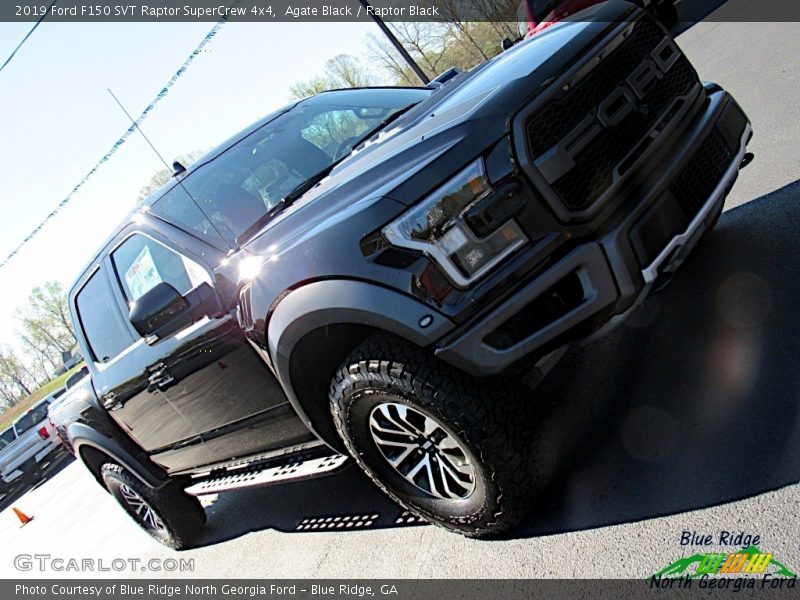 Agate Black / Raptor Black 2019 Ford F150 SVT Raptor SuperCrew 4x4