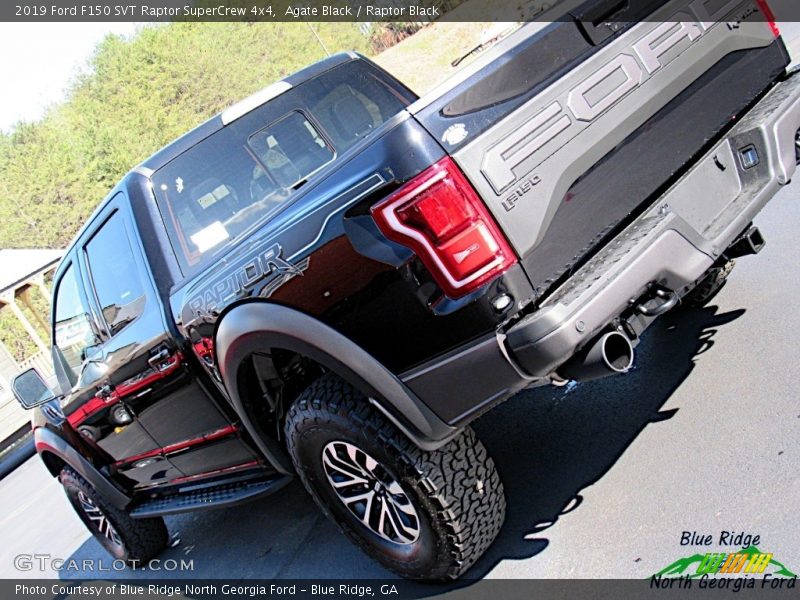 Agate Black / Raptor Black 2019 Ford F150 SVT Raptor SuperCrew 4x4