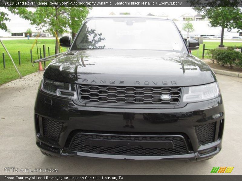 Santorini Black Metallic / Ebony/Ebony 2019 Land Rover Range Rover Sport Autobiography Dynamic