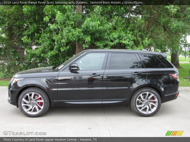 Santorini Black Metallic / Ebony/Ebony 2019 Land Rover Range Rover Sport Autobiography Dynamic