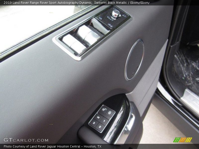 Santorini Black Metallic / Ebony/Ebony 2019 Land Rover Range Rover Sport Autobiography Dynamic
