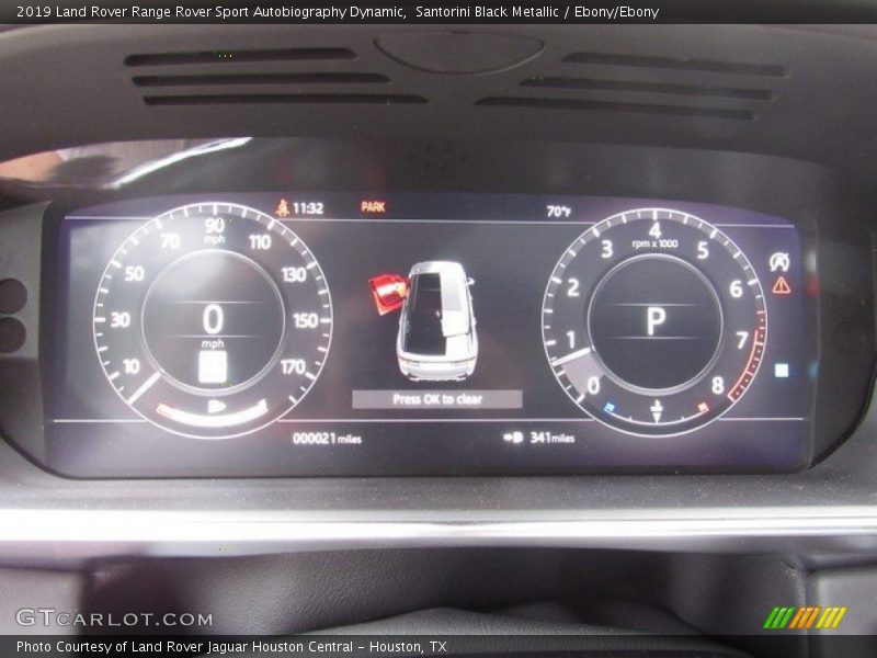 Santorini Black Metallic / Ebony/Ebony 2019 Land Rover Range Rover Sport Autobiography Dynamic