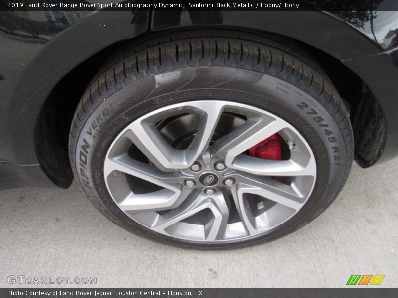 Santorini Black Metallic / Ebony/Ebony 2019 Land Rover Range Rover Sport Autobiography Dynamic