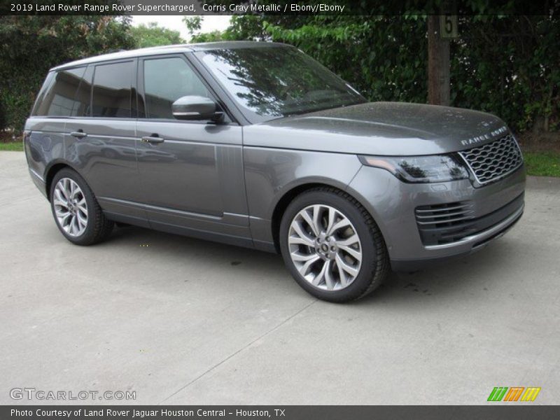 Corris Gray Metallic / Ebony/Ebony 2019 Land Rover Range Rover Supercharged