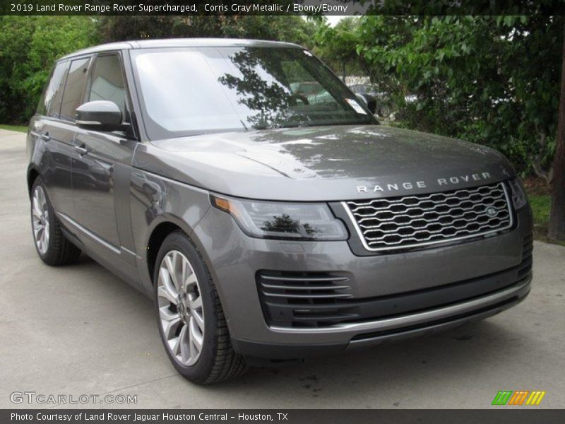 Corris Gray Metallic / Ebony/Ebony 2019 Land Rover Range Rover Supercharged