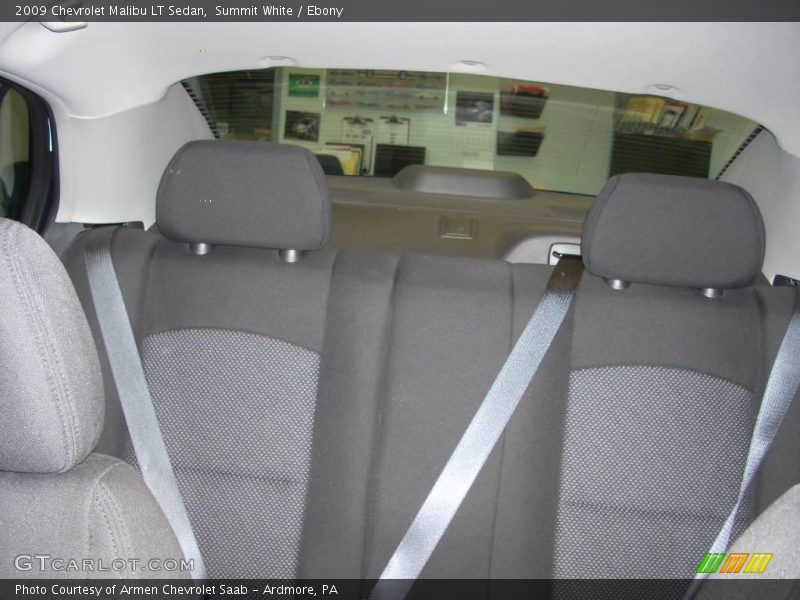 Summit White / Ebony 2009 Chevrolet Malibu LT Sedan