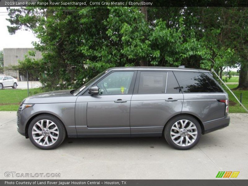 Corris Gray Metallic / Ebony/Ebony 2019 Land Rover Range Rover Supercharged