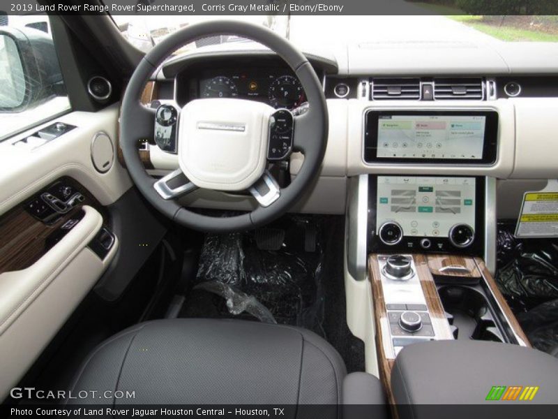 Corris Gray Metallic / Ebony/Ebony 2019 Land Rover Range Rover Supercharged