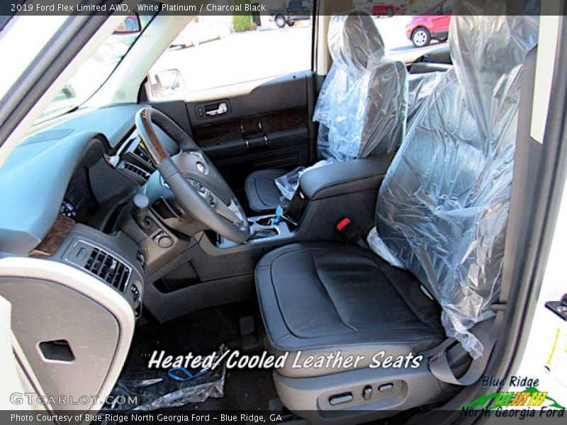 White Platinum / Charcoal Black 2019 Ford Flex Limited AWD