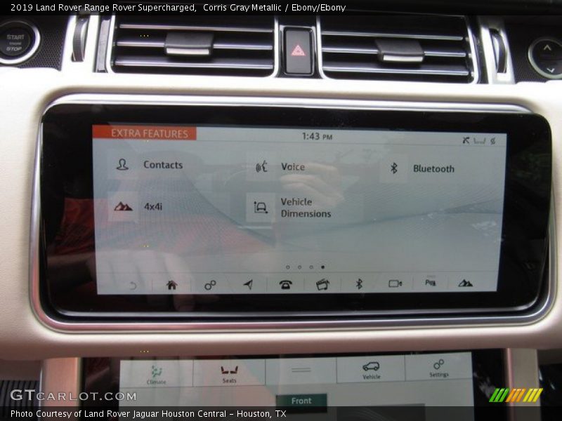 Corris Gray Metallic / Ebony/Ebony 2019 Land Rover Range Rover Supercharged