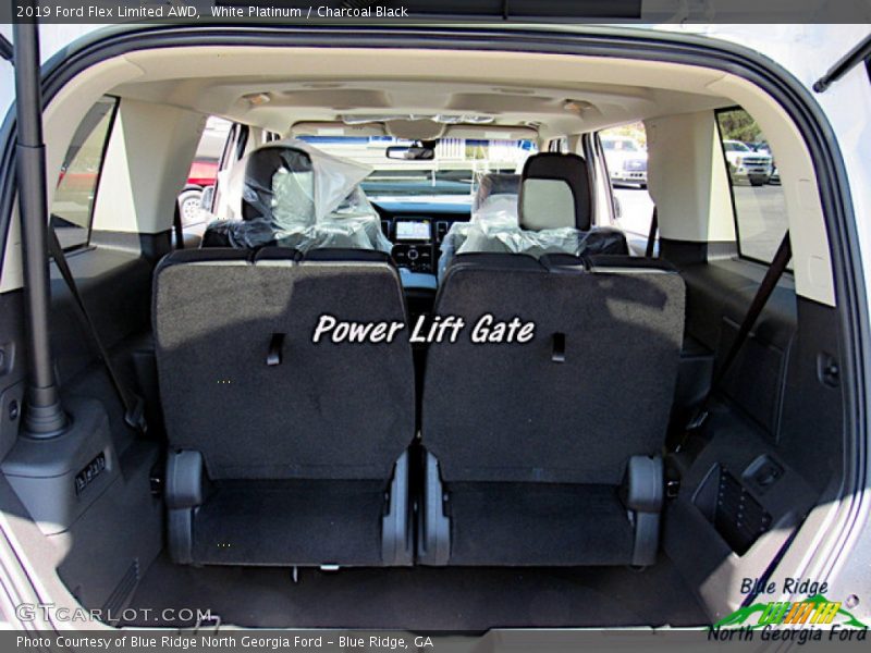 White Platinum / Charcoal Black 2019 Ford Flex Limited AWD
