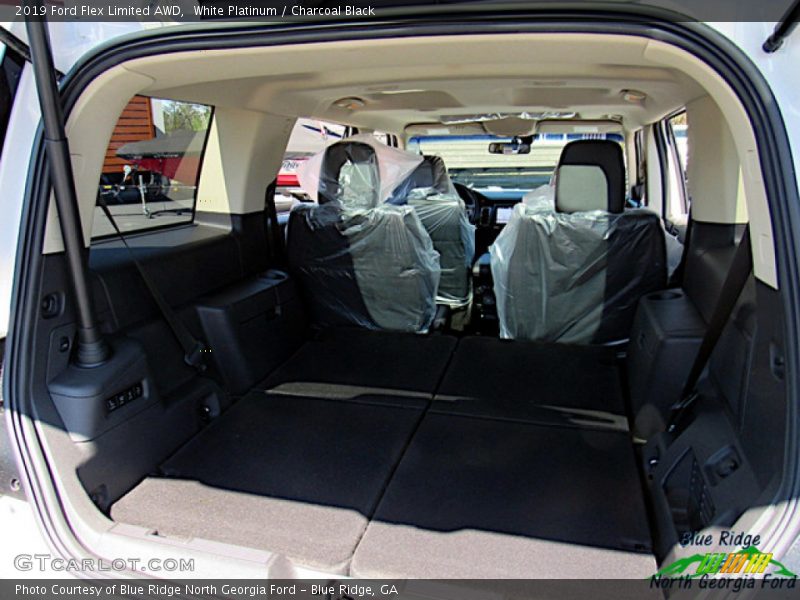 White Platinum / Charcoal Black 2019 Ford Flex Limited AWD