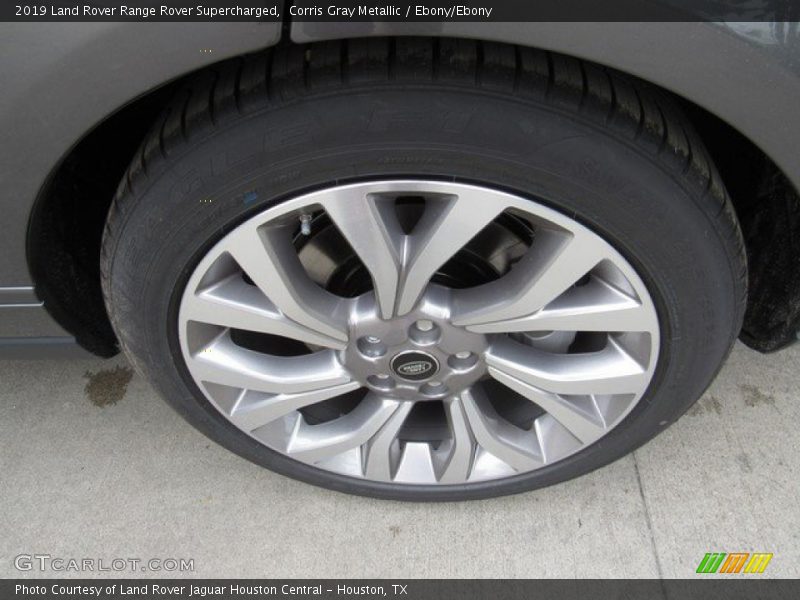 Corris Gray Metallic / Ebony/Ebony 2019 Land Rover Range Rover Supercharged