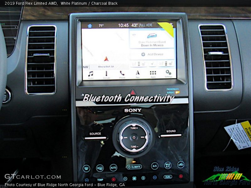 White Platinum / Charcoal Black 2019 Ford Flex Limited AWD