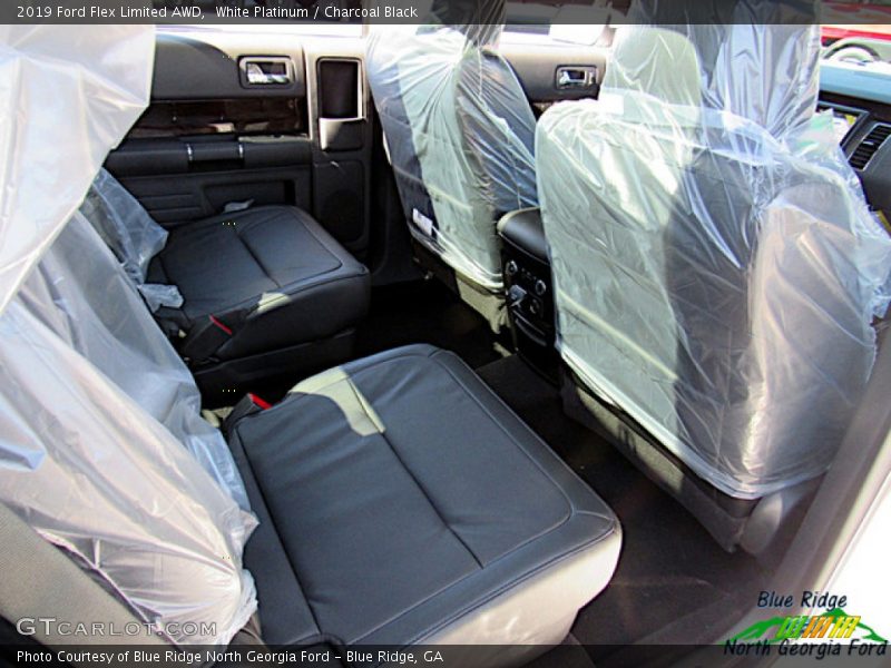 White Platinum / Charcoal Black 2019 Ford Flex Limited AWD