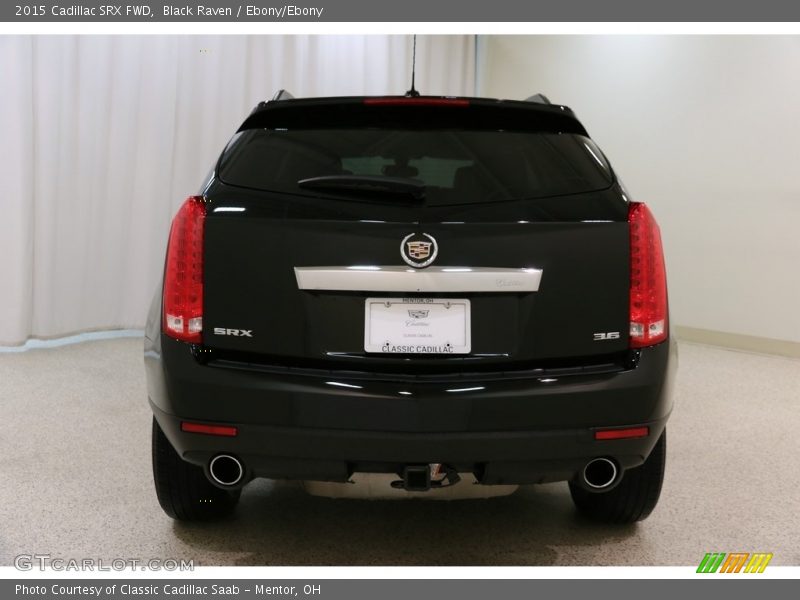 Black Raven / Ebony/Ebony 2015 Cadillac SRX FWD