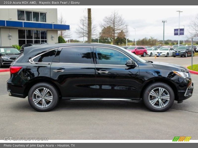 Majestic Black Pearl / Ebony 2019 Acura MDX AWD