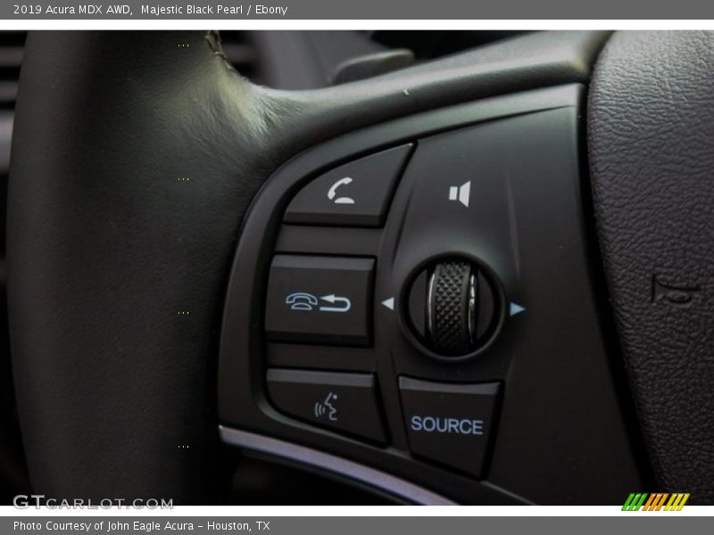 Majestic Black Pearl / Ebony 2019 Acura MDX AWD