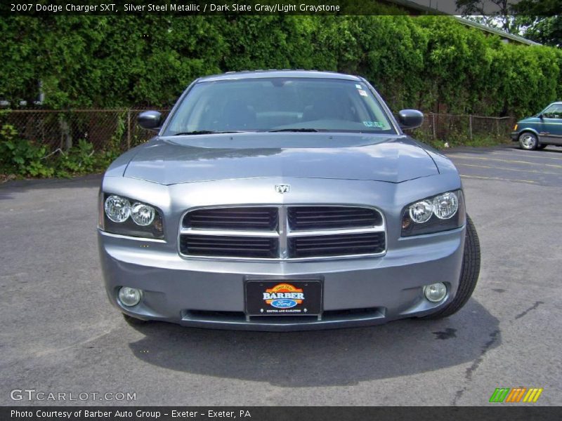 Silver Steel Metallic / Dark Slate Gray/Light Graystone 2007 Dodge Charger SXT