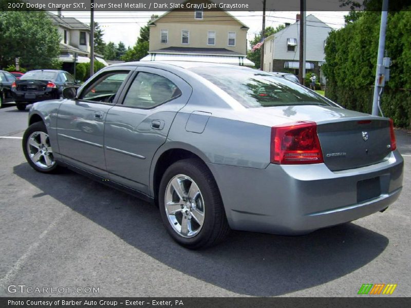 Silver Steel Metallic / Dark Slate Gray/Light Graystone 2007 Dodge Charger SXT