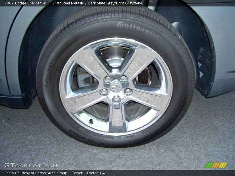 Silver Steel Metallic / Dark Slate Gray/Light Graystone 2007 Dodge Charger SXT