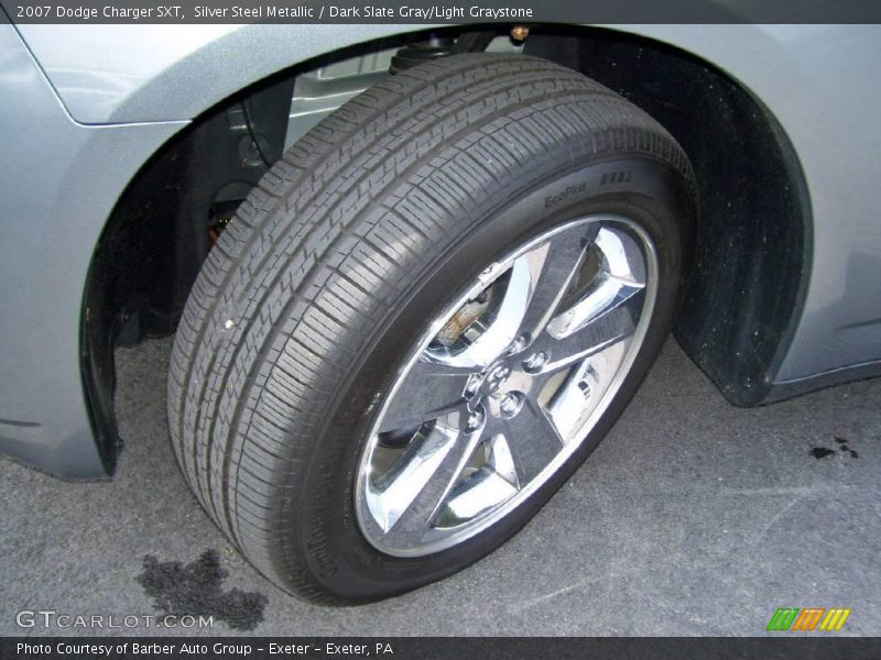 Silver Steel Metallic / Dark Slate Gray/Light Graystone 2007 Dodge Charger SXT