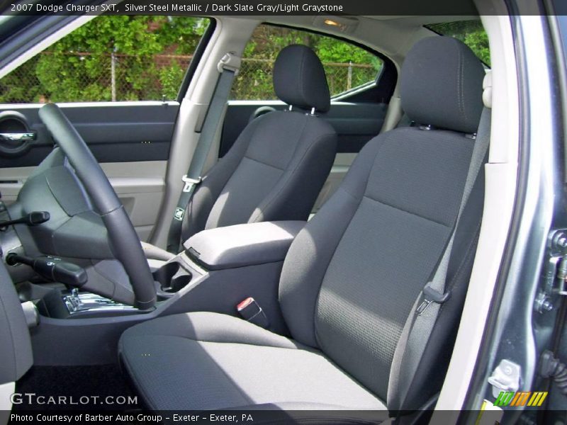 Silver Steel Metallic / Dark Slate Gray/Light Graystone 2007 Dodge Charger SXT