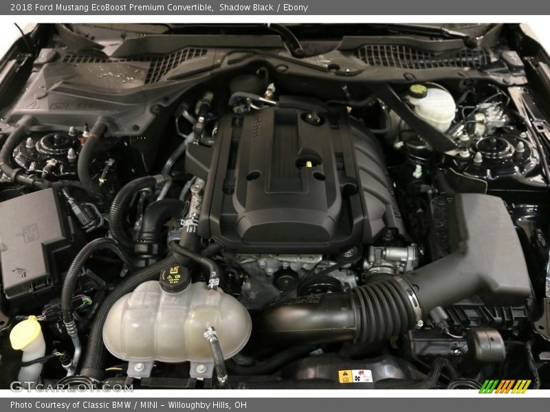 Shadow Black / Ebony 2018 Ford Mustang EcoBoost Premium Convertible