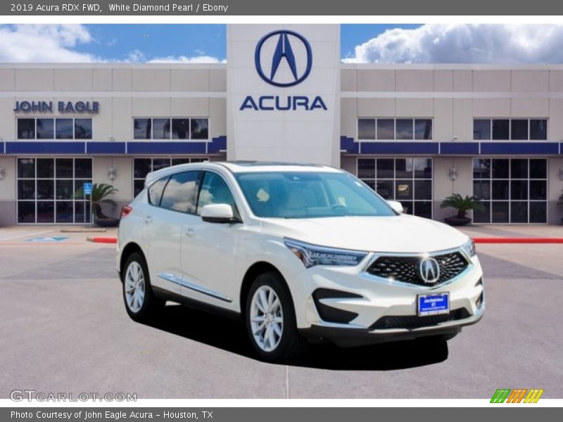 White Diamond Pearl / Ebony 2019 Acura RDX FWD