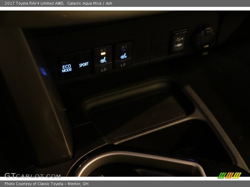 Galactic Aqua Mica / Ash 2017 Toyota RAV4 Limited AWD