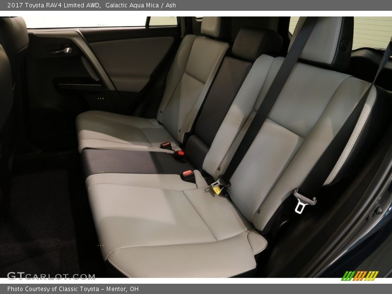 Galactic Aqua Mica / Ash 2017 Toyota RAV4 Limited AWD