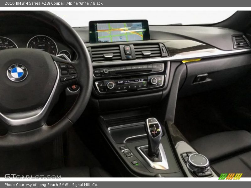 Alpine White / Black 2016 BMW 4 Series 428i Coupe