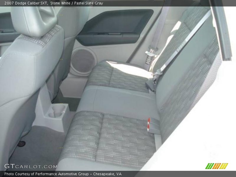 Stone White / Pastel Slate Gray 2007 Dodge Caliber SXT