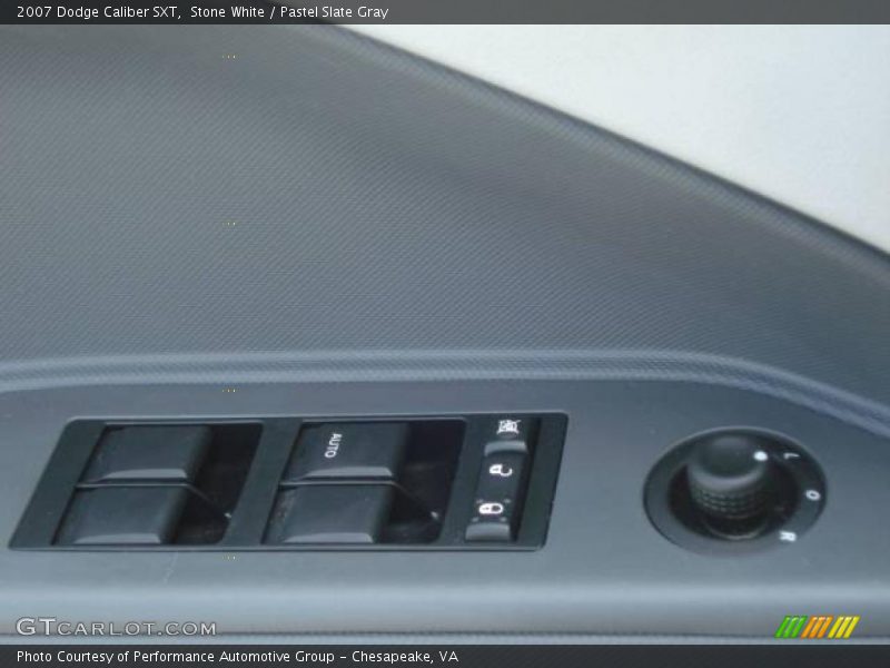 Stone White / Pastel Slate Gray 2007 Dodge Caliber SXT